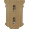 Ekena Millwork 5"W x 3"D x 7"H Santa Fe Corbel, Cherry COR05X03X07SFCH - alternate 4